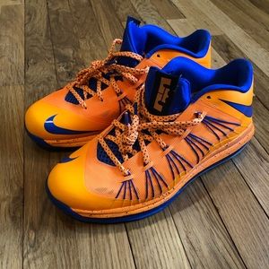 Nike Air Max Lebron X Low Orange/Blue